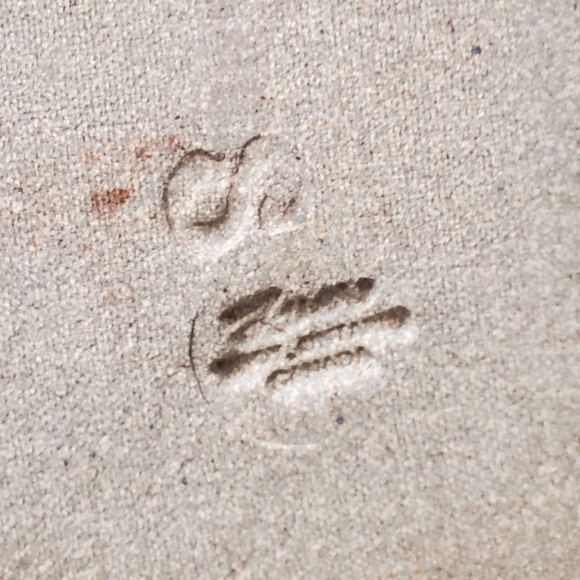 Pottery pot holder - Picture 3 of 4